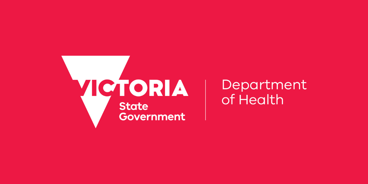 Department of Health, State Government Victoria Logo